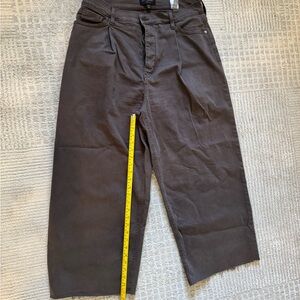 Banana Republic Brown Wide Leg Crop Pants